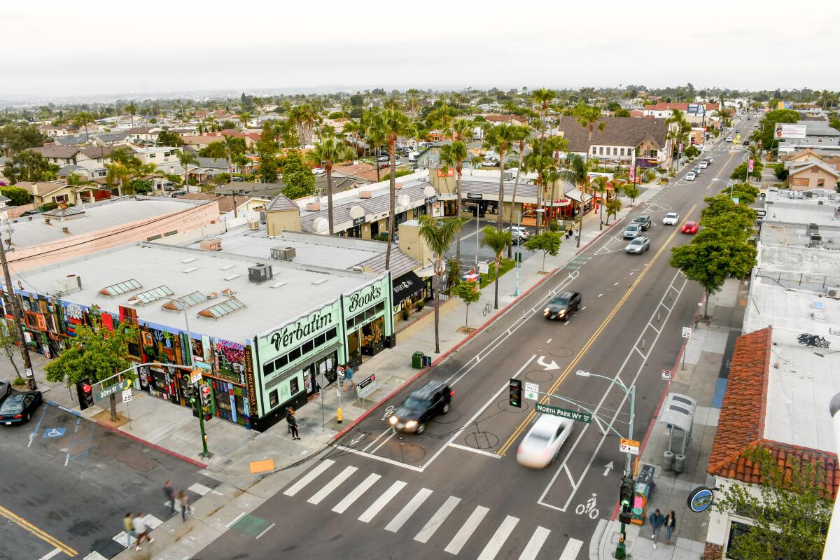 North Park craft brewery and restaurant scene