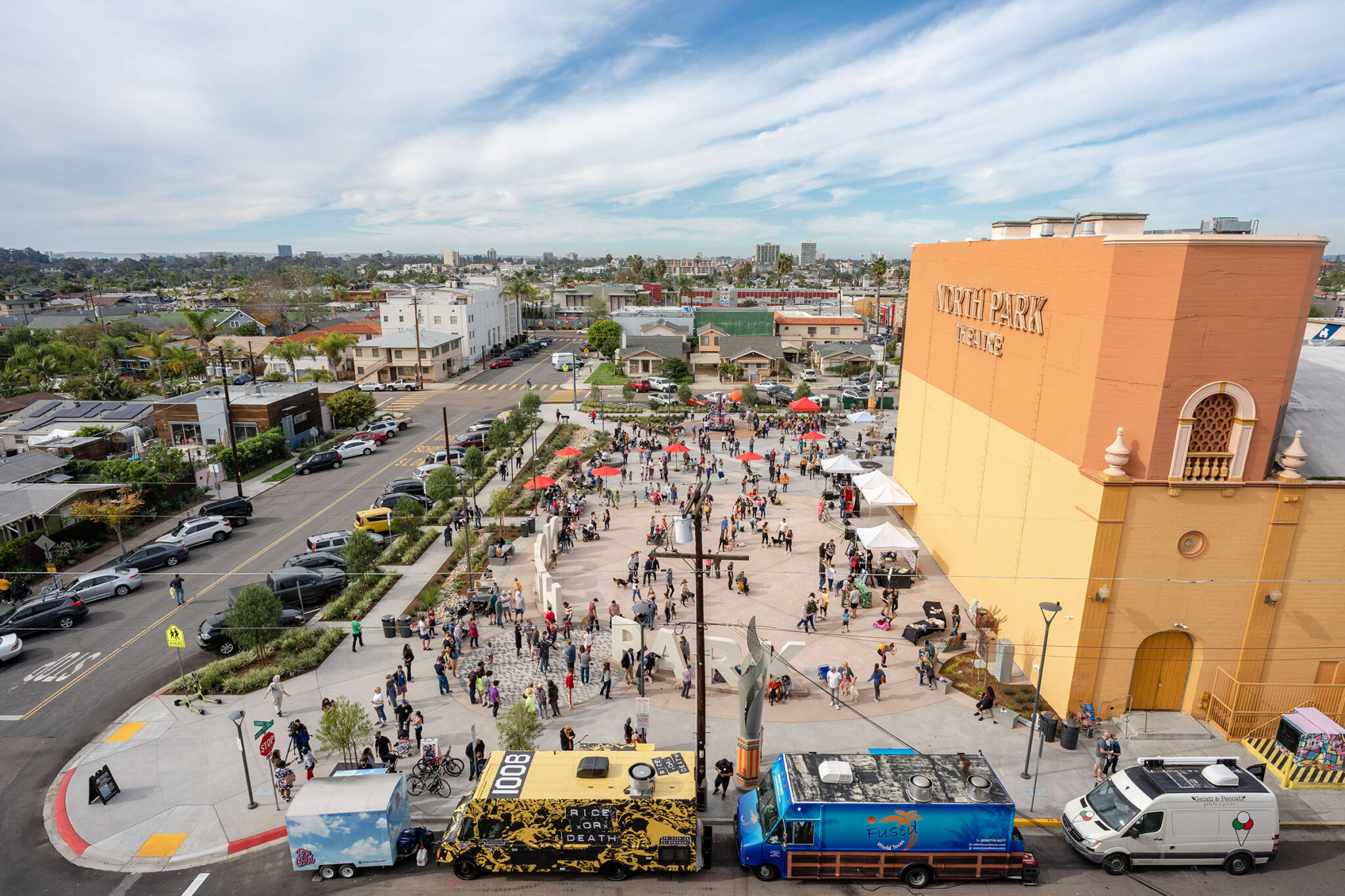 North Park residential homes and tree-lined streets