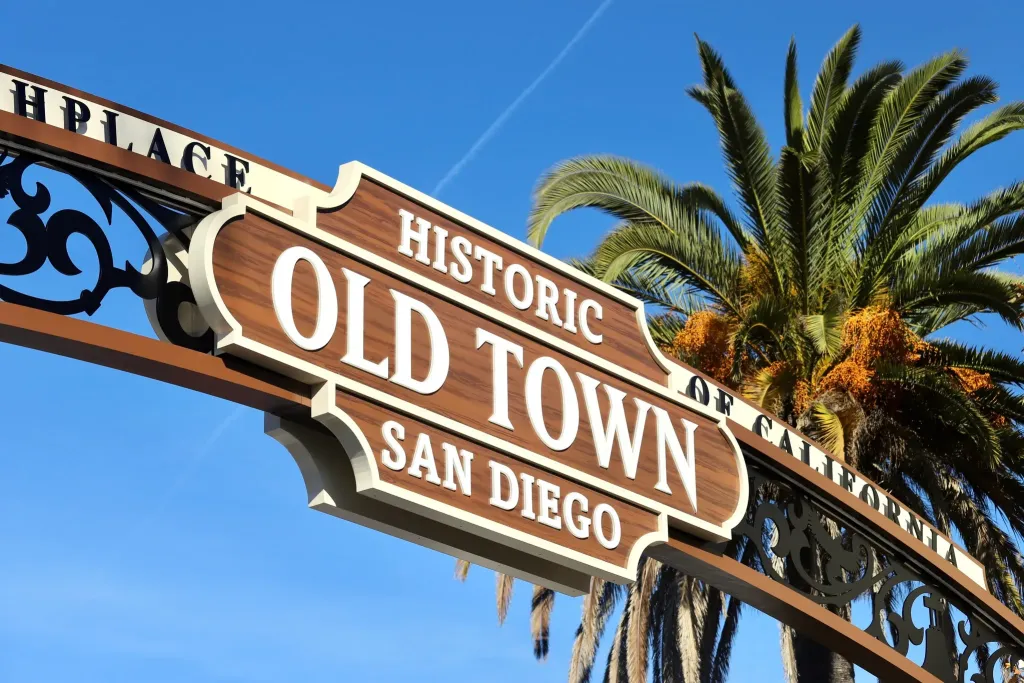 Old Town San Diego State Historic Park plaza